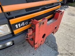 SCANIA P114CB 4x4 Allrad 3-SKipper mit Frontkran Bj2000