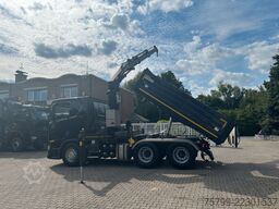 SCANIA R650 V8 3Skipper+HIAB X-HIDUO 188 Kran 6x4