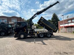 SCANIA R650 V8 3Skipper+HIAB X-HIDUO 188 Kran 6x4
