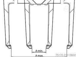 Kinshofer Palettenzange / Zange KM 332 V - 1100