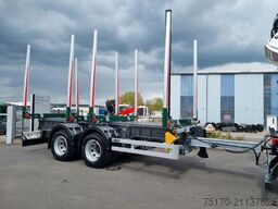 Ebert KHZA 18 Tandem-Kurzholz-Anhänger NEU