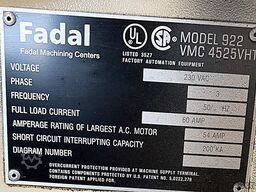 Fadal 922 VMC 4525 VHT