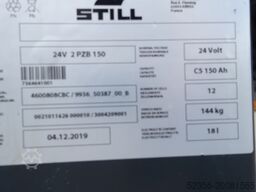Staperbatterie AIM Akku 24v 2PzB150 71% Gabelstapler