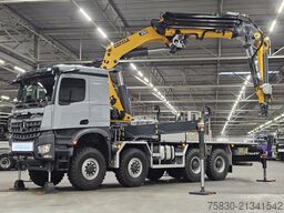 Mercedes-Benz AROCS 3253 8x8 / 65 t/m CRANE + JIB + WINCH / K...