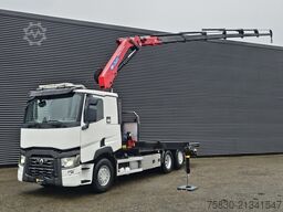 Renault T-430 / 6X2 / HMF 26TM / CRANE / GRUE