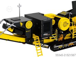 FABO Jaw Crusher hard stone crushing machine 100-250 t/h