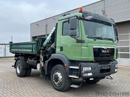 MAN TG-M 18.340 4x4 BB 2-Achs Allradkipper Kran Funk