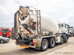 MAN TGS 32.360+PUTZMEISTER8M³+BAND/BELT/TAPIS