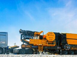 FABO Jaw Crusher hard stone crushing machine 180-300 t/h