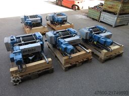 Demag DR Seilzug Hubwerk 1000 + 1600KG EKDR Hub 12m Brückenkran Kran 400V SWP