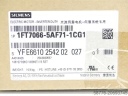 Siemens 1FT7066-5AF71-1CG1 Synchronmotor SN:YFE6610254202027 - ! -