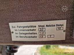 MERCEDES-BENZ Ernst Auwärter Teamstar Vario 814 H Kennzeichen