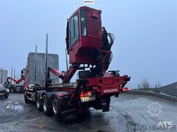 Volvo Fh540 8x4 Timber Truck w/ 2016 M110L80 Palfinger C