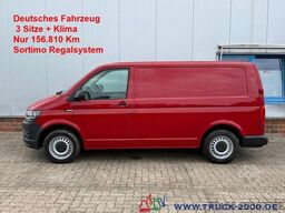 VW VW T6 2.0 TDI 3 Sitze Klima Sortimo Regalsystem