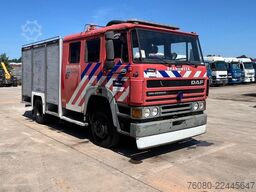DAF 1700 ATI (FIRETRUCK / 60.000 KM / MANUAL PUMP /...