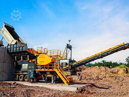 FABO Jaw Crusher hard stone crushing machine 180-320 t/h
