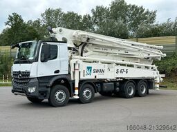 Mercedes-Benz Arocs 4142 Arocs 5 4142 8x4 SWAN TSP 47-5 160RZ...