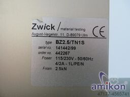 Zwick BZ2.5/TN1S