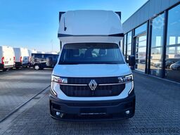 Renault Master 35 Pritsche Schlafkab Schiebe Plane 10 Pal LUFTFEDER