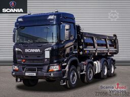 Scania G 460 B8x4HZ XT - Meiller TRIGENIUS D421 / Bordmat