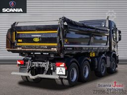Scania G 460 B8x4HZ XT - Meiller TRIGENIUS D421 / Bordmat