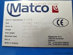 Matco A316L PREA