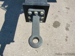 KRONE 1-ACHS LAFETTE KRONE ACHSE, HECKABSTüTZUNG,