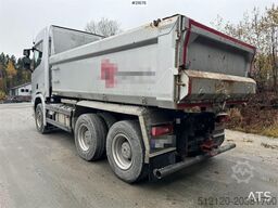 Scania R580 6x4 Tipper Truck with Snow Plow Setup