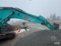 Kobelco SK210LC-10 Tracked Excavator with Grading Bucket,
