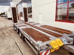 Möslein TT 34 Zugrohr Gerade 34 t GG Tridem- Tieflader 3 Achs, gelenktNeufahrzeug