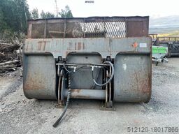  Hjullasterskuffe m/ liten BM feste