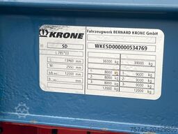 KRONE SD * PLATEAU * BPW * SEILWINDEN