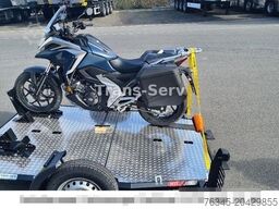 LORRIES MT-2 Motorrad Anhänger Absenkbar Faltbar