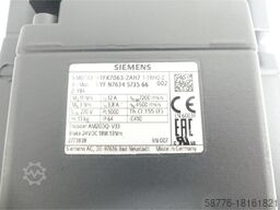 Siemens 1FK7063-2AH71-1RH0 - Z Motor SNYFN7634573566002 generalüberholt mit 12 Monaten Gewährleistung