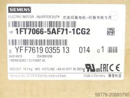 Siemens 1FT7066-5AF71-1CG2 Synchronmotor SN:YFF7619035513014 - ! -