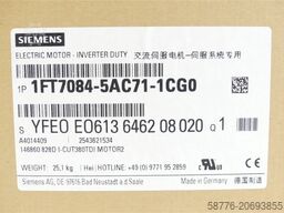 Siemens 1FT7084-5AC71-1CG0 Synchronmotor SN:YFE0E0613646208020 - ! -