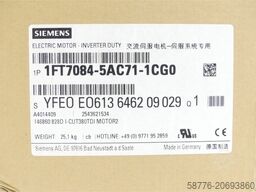 Siemens 1FT7084-5AC71-1CG0 Synchronmotor SN:YFE0E0613646209029 - ! -