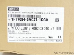 Siemens 1FT7084-5AC71-1CG0 Synchronmotor SN:YFE0E0613706208010 - ! -