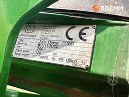 John Deere 1110 D*KRAN CF572 10 Meter