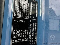 MERCEDES-BENZ Actros 1845 / BigSpace / Retarder