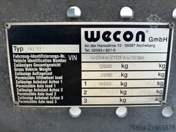 WECON AWZ 112, 1-ACHS LAFETTE, BPW-ACHSEN