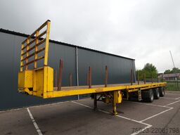 Nooteboom 3 axle extendable flatbed trailer