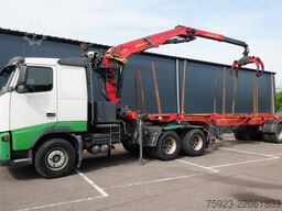 Volvo FH 460 6x4 combi with Palfinger SRX 47 crane an...