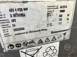 JUNGHEINRICH EFG215 EFG215 triplo460 freelift sideshift 2016 heftruck forklift electrisch