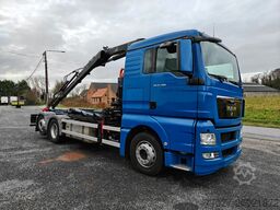 MAN TGX 26.400 Container Hyvalift Crane HIAB 144