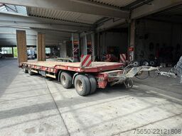  T4  4 Achs Tiefladeranhänger