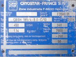 Gofa gas tank trailer for oxygen, nitrogen, argon cryogenic