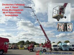 Mercedes-Benz 1529 Klaas Dachdecker Montagekran Hakenhöhe 46 M