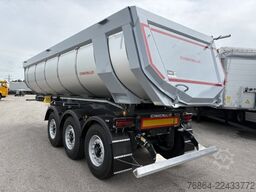 SCHWARZMüLLER THERMORUNDMULDE 25 M³, LIFTACHSE, ROLLPLANE, BPW ACHSEN,  SOFORT VERFüGBAR