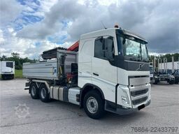VOLVO FH 500 3-SEITEN KIPPER MEILLER MIT PALFINGER PK22002EH, RETARDER